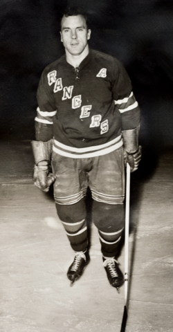 Pat Egan 1949 New York Rangers