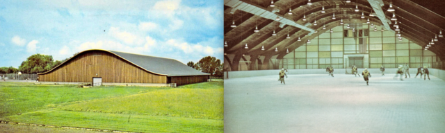 Historic Hockey Arena - Shattuck-Saint Mary's - The Old Rink / The Barn 1968