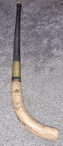 Antique Hockey Stick 1930s Field Hockey Stick