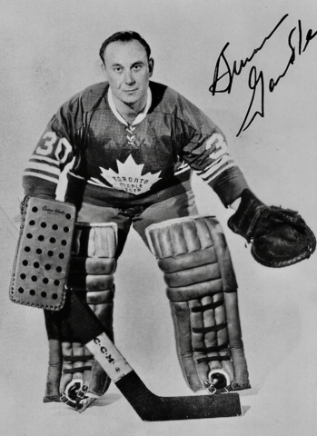 Bruce Gamble 1968 Toronto Maple Leafs