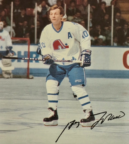 Guy Lafleur 1990 Quebec Nordiques