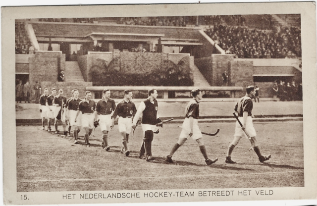 Netherlands Olympic Field Hockey Team 1928 Summer Olympics in Amsterdam