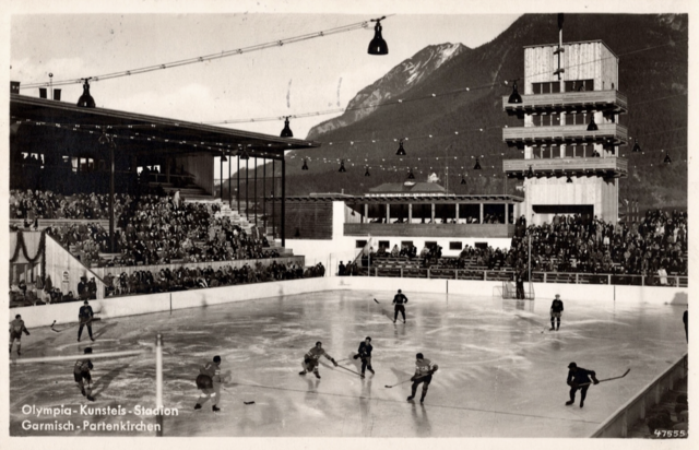 Olympia-Kunsteisstadion 1936 Garmisch-Partenkirchen, Germany