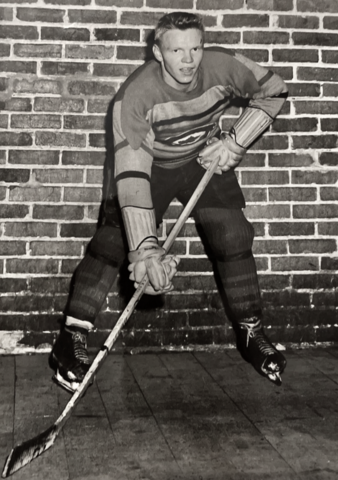 Orval "Red" Gravelle 1948 Ottawa RCAF Flyers