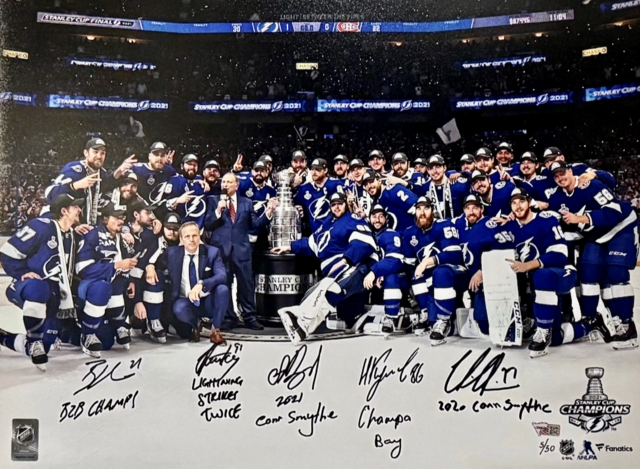 Tampa Bay Lightning - Stanley Cup Champions 2021