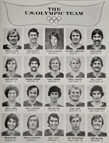Team USA 1976 United States National Ice Hockey Team 