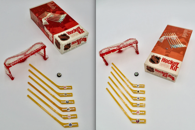 Hockey Mini Sticks 1974 NHL Hockey Kit Mini Sport