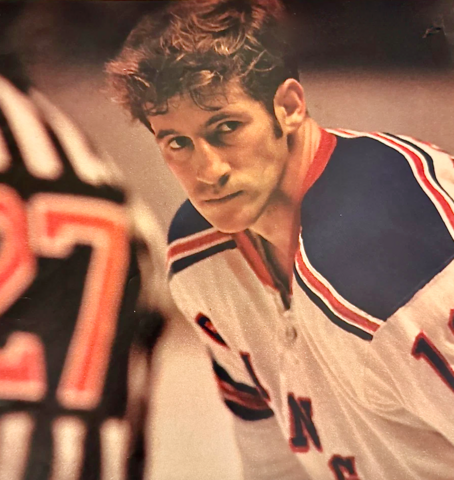 Jean Ratelle 1972 New York Rangers