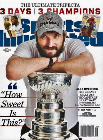 Alex Ovechkin Sports Illustrated Cover - June 10, 2018