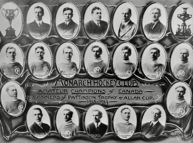 Monarch Hockey Club 1914 Allan Cup Champions
