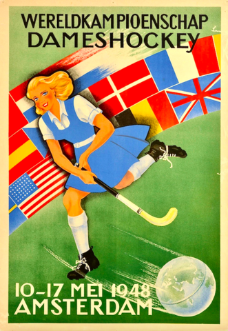 1948 Women's IFWHA World Conference Poster