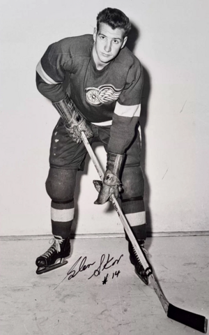 Glen Skov 1951 Detroit Red Wings