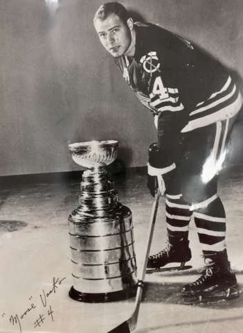 Elmer "Moose" Vasko 1961 Stanley Cup Champion