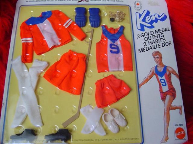 Hockey Barbie Ken 1
