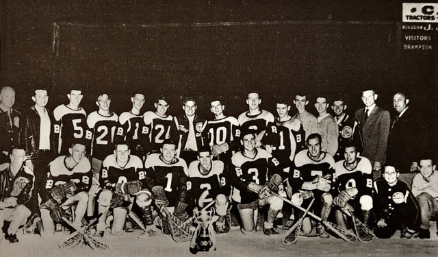 Brampton Excelsiors 1952 Minto Cup Champions