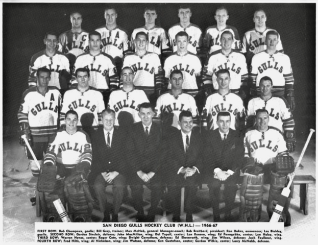 San Diego Gulls 1966 - 67