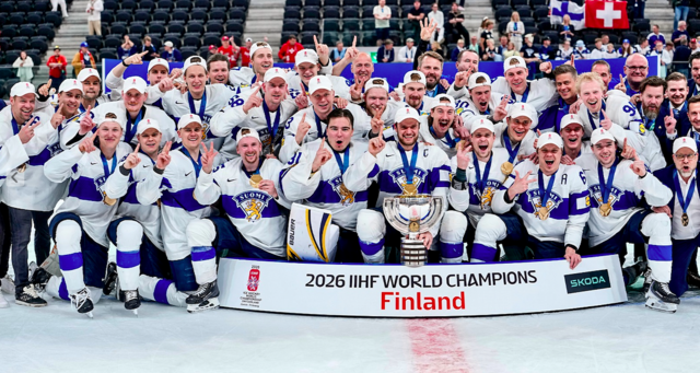 Suomi / Finland IIHF World Champions 2026 World Ice Hockey Champions