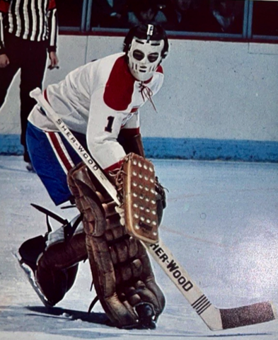 Michel Plasse 1973 Montreal Canadiens 