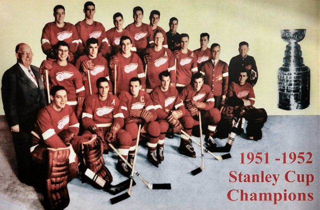 Detroit Red Wings 1952 Stanley Cup Champions