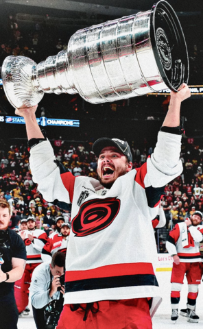 Sebastian Aho 2026 Stanley Cup Champion