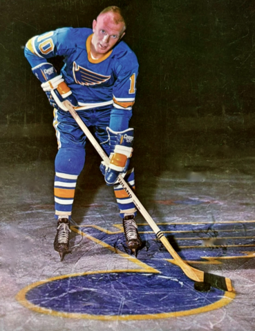 Ron Schock 1967 St. Louis Blues