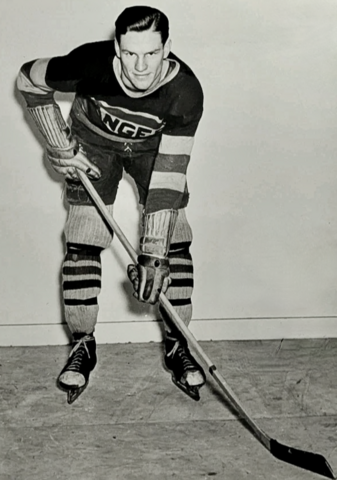 Cal Gardner 1943 Winnipeg Rangers