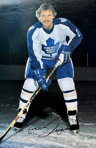 Rocky Saganiuk 1981 Toronto Maple Leafs