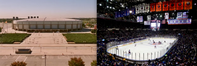 Original Nassau Veterans Memorial Coliseum - Home of New York Islanders
