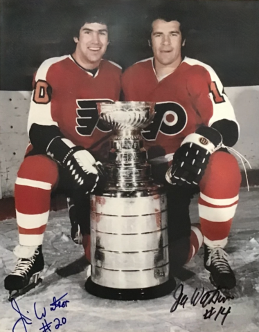 Jim Watson & Joe Watson 1974 & 1975 Stanley Cup Champions