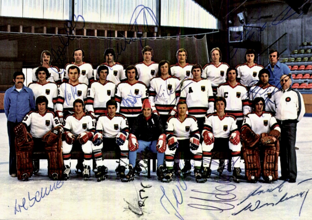 West Germany Men's National Ice Hockey Team 1976