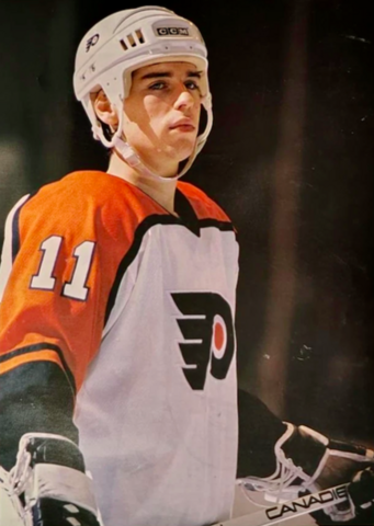 Jiří Látal 1990 Philadelphia Flyers