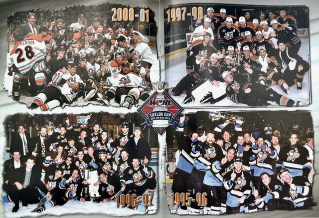 San Diego Gulls - Taylor Cup Champions 1996, 1997, 1998, 2001