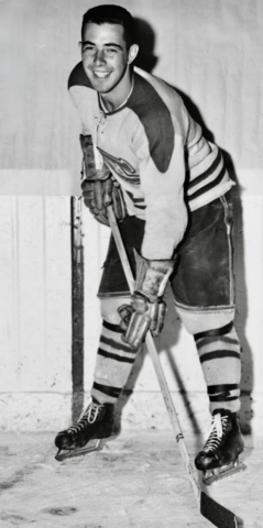Gord "Bucky" Hollingworth 1950 Montreal Junior Canadiens