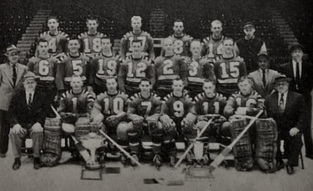 Providence Reds 1957 F. G. "Teddy" Oke Trophy Champions