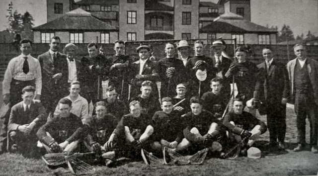 New Westminster Salmonbellies / New Westminster Lacrosse Club circa 1925