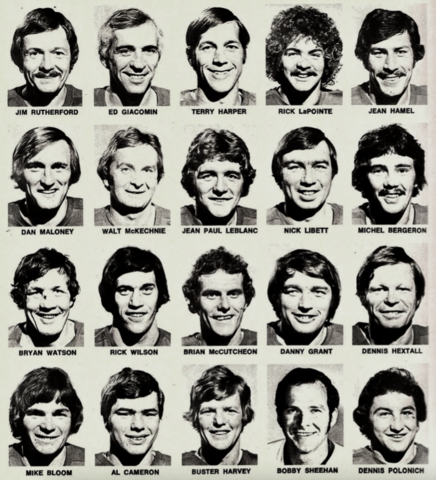 Detroit Red Wings Roster 1976