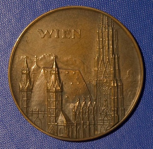 Ice Hockey Medal 1927 1b Wien