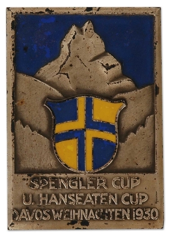 Spengler CupIce  Hockey Medal 1930 