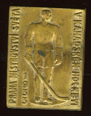 Ice Hockey Medal 1933 1 Praha