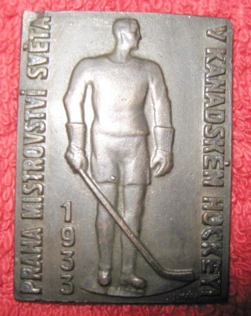 Ice Hockey Medal 1933 Praha