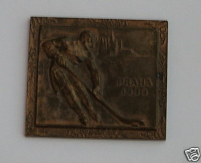 Ice Hockey Medal 1938 2 Bronze