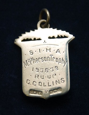 Shinty/Field Hockey Medal 1939 Scotland 1b
