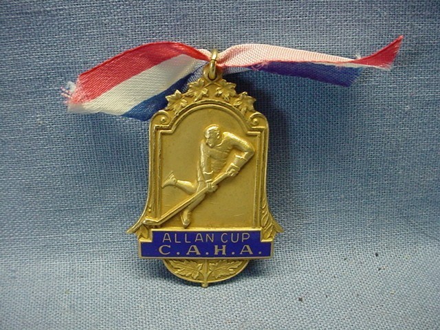 Allan Cup Ice Hockey Medal 1950s  C.A.H.A.