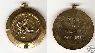 Ice Hockey Medal 1977 1