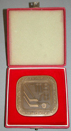 Ice Hockey Medal 1978 1