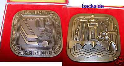 Ice Hockey Medal 1978 2