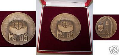 Hockey Medal 1985