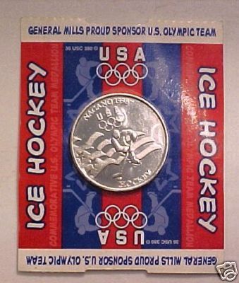 Ice Hockey Medal/Coin 1998 1