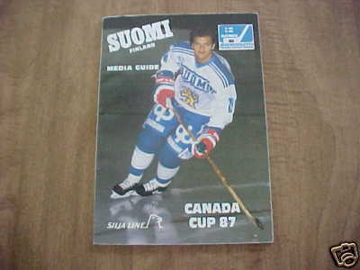 Hockey Media Guide 1987