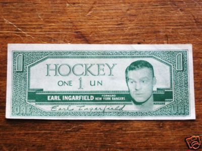 Hockey Money 1962 1